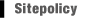 Sitepolicy